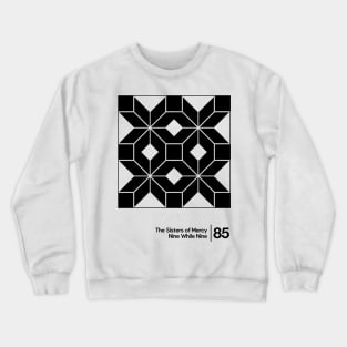 Nine While Nine / Minimal Style Graphic Artwork Design Crewneck Sweatshirt